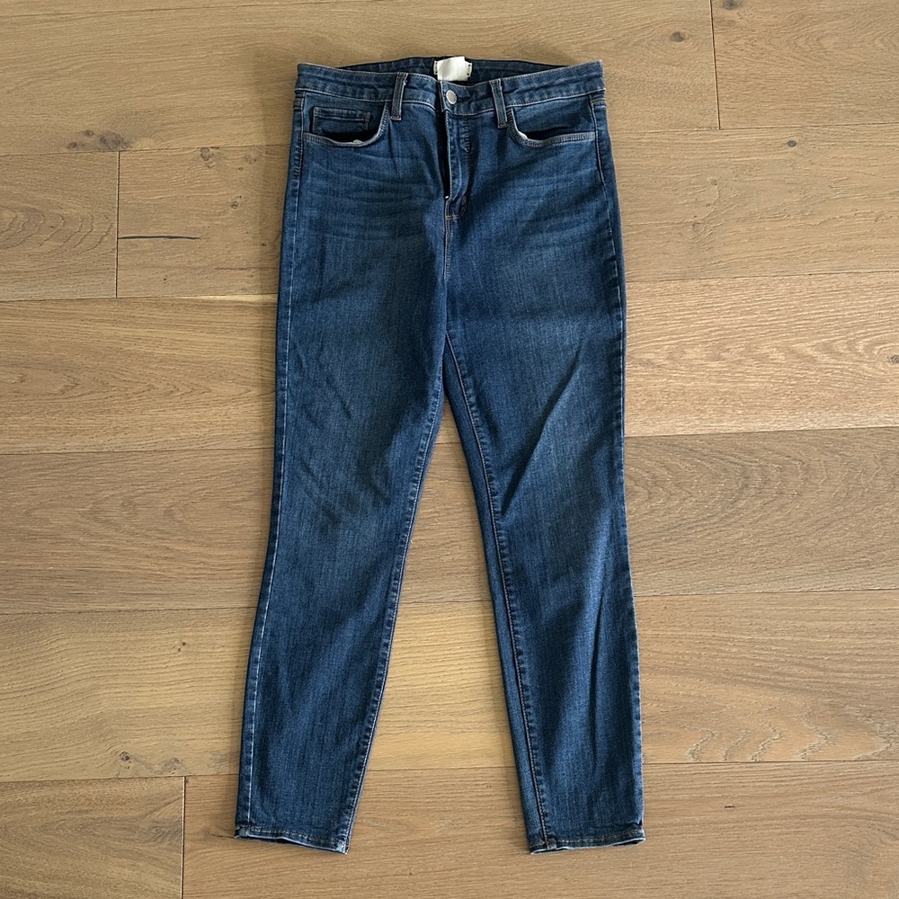 L’Agence Classic Blue Denim Jeans
